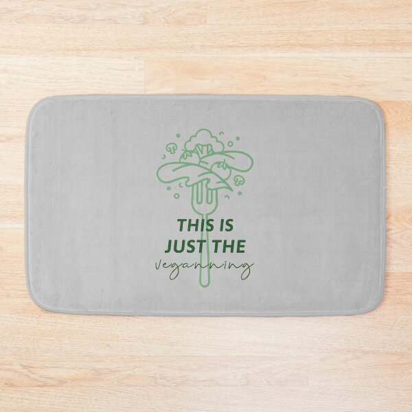 Item preview, This is just the veganning | Veganuary Vegans designed and sold by FitFabFunny.