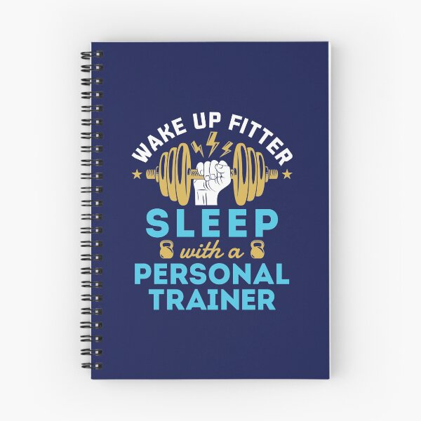 Item preview, Wake Up Fitter Sleep with a Personal Trainer Funny Fitness Coach designed and sold by jaygo.