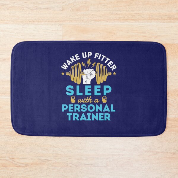 Item preview, Wake Up Fitter Sleep with a Personal Trainer Funny Fitness Coach designed and sold by jaygo.