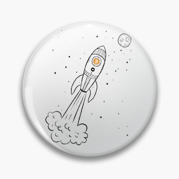 Item preview, Bitcoin to the moon designed and sold by WallStreetBull.