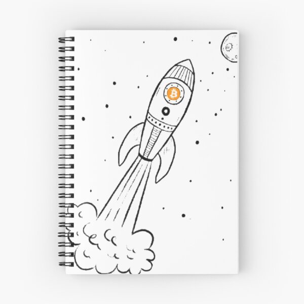 Item preview, Bitcoin to the moon designed and sold by WallStreetBull.