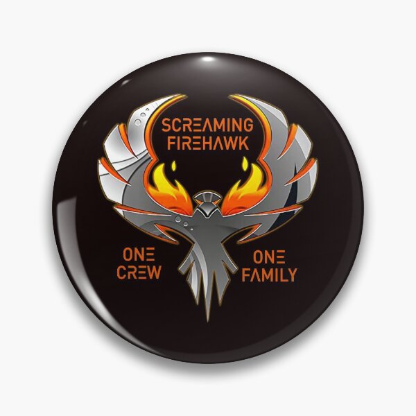 Item preview, Vintage Style Screaming Firehawk designed and sold by ecdato.