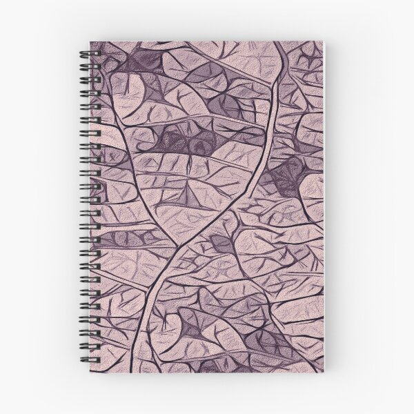 Item preview, Simplistic leaf structure mosaic - purple designed and sold by SulkaCreative.