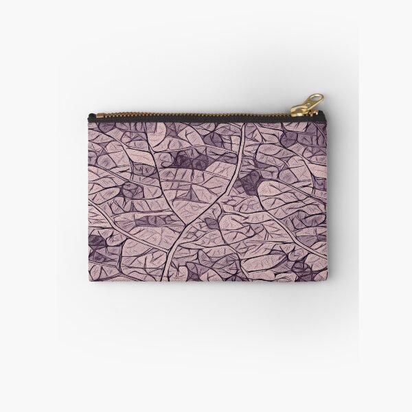 Item preview, Simplistic leaf structure mosaic - purple designed and sold by SulkaCreative.