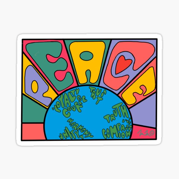 Item preview, WORLD PEACE designed and sold by Marion Mongello.