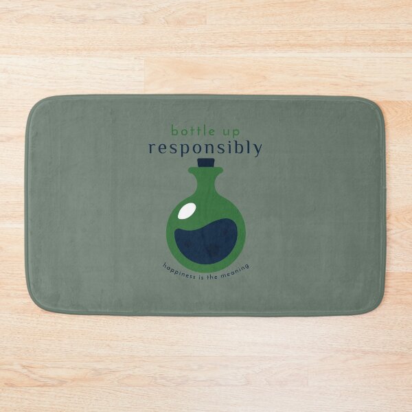 Item preview, bottle up responsibly  designed and sold by AndPeace702.