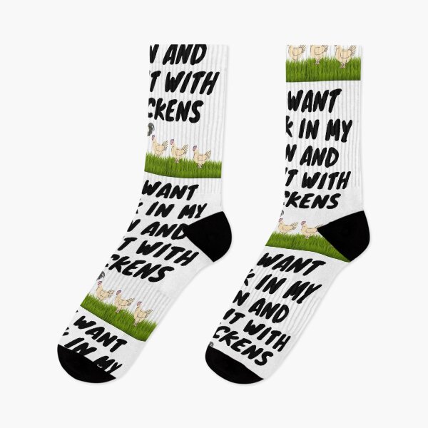 Item preview, I Just Want To Work In My Garden And Hangout With My Chickens  designed and sold by leonmarket.