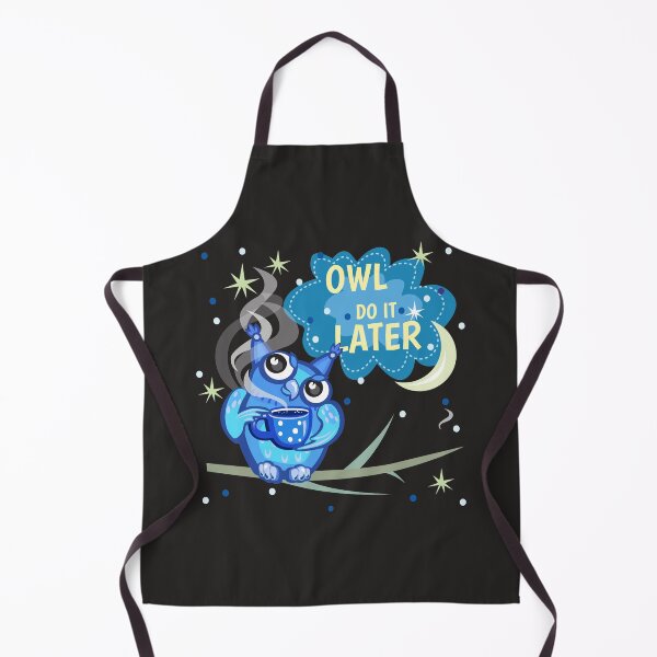 Item preview, Owl do it later designed and sold by Mande Arts.