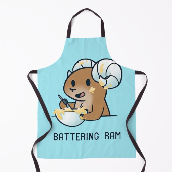 Item preview, Battering Ram Cartoon Pun designed and sold by 14Smith15.