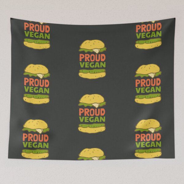 Item preview, Proud Vegan Veganuary  designed and sold by FitFabFunny.