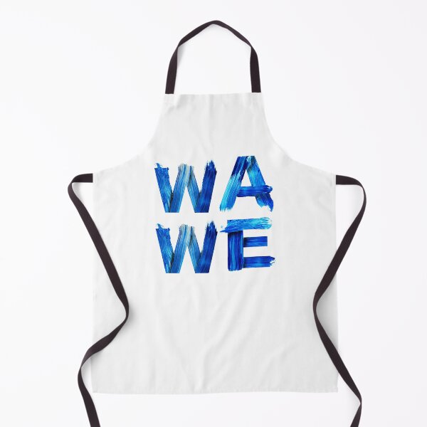 Item preview, Wave Nautical Water Letters Surfers Gift for Divers Sea Lovers Ocean Lovers designed and sold by Nathalie Aynié.