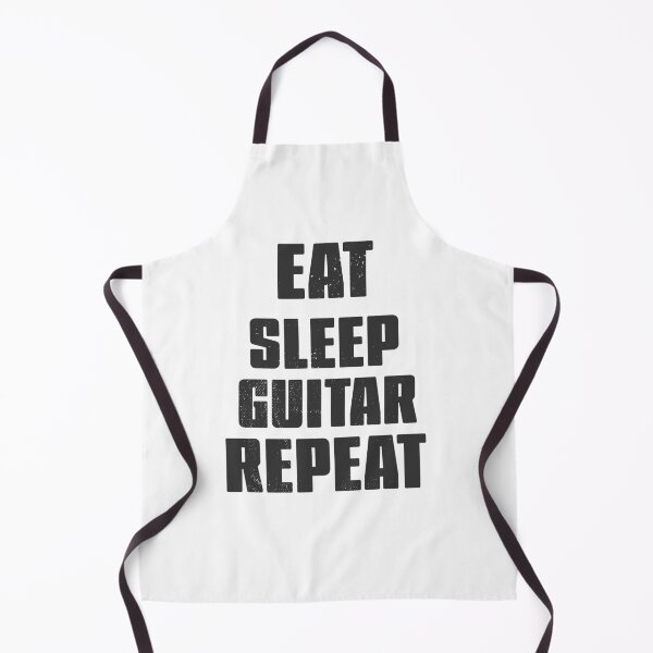 Item preview, Eat Sleep Guitar Repeat blk designed and sold by arendbotha.