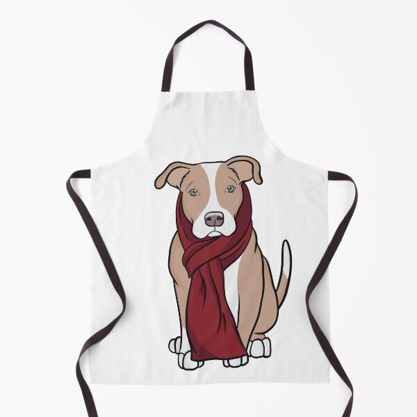 Item preview, Cute Pit Bull with Red Scarf designed and sold by rmcbuckeye.