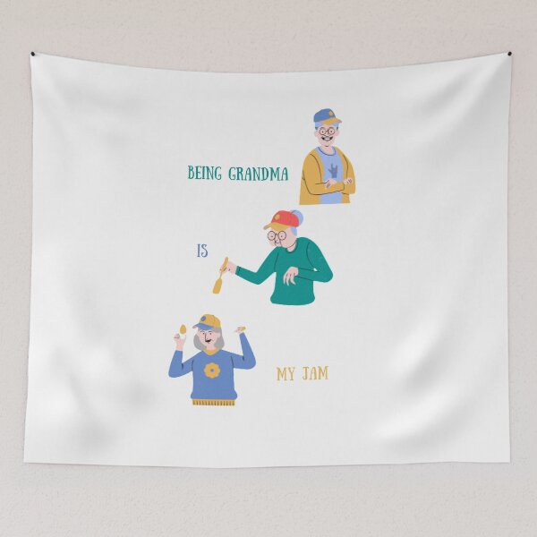 Item preview, Being a Grandma is My Jam designed and sold by LaylaCreator.