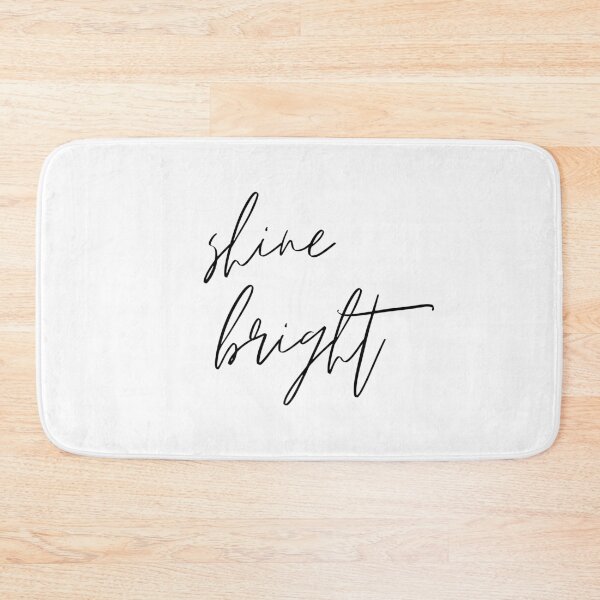 Item preview, Shine Bright Minimalistic Design Inspirational Self-Development Perfect Gift designed and sold by Nathalie Aynié.