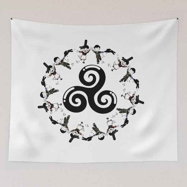 Item preview, fest noz circle designed and sold by grafikestelle.