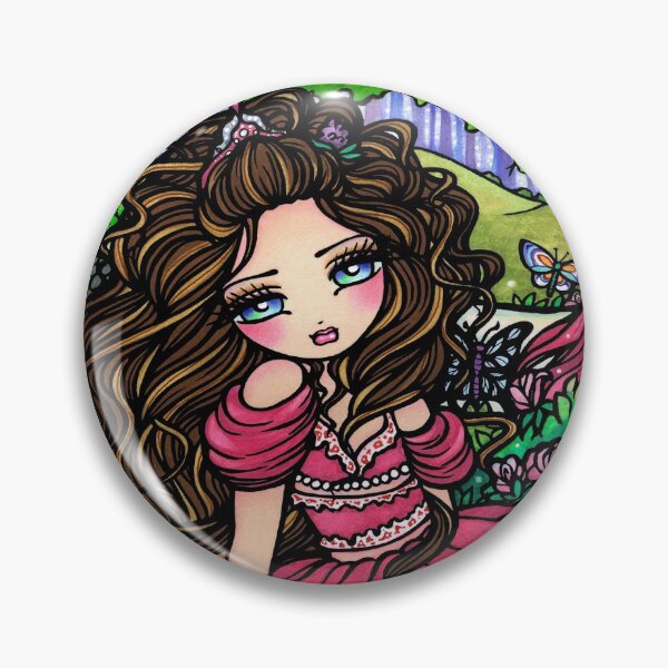 Item preview, Little Princess with Her Unicorn and Kitty Friends Fantasy Art designed and sold by hannahlynnart.