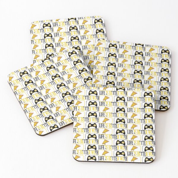 Item preview, Life Is Better With Pizza And Gaming designed and sold by YAHIA-14.