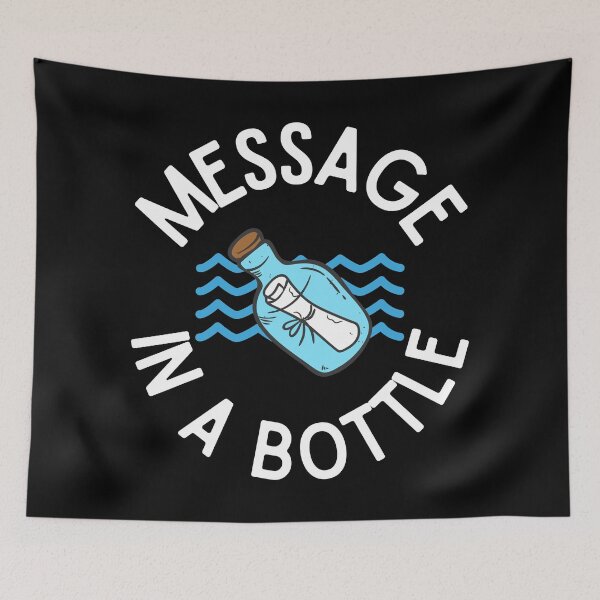 Item preview, Message in a Bottle Nautical Design Perfect Gift for Sea and Ocean Lovers, Sailors, Divers, Surfers designed and sold by Nathalie Aynié.