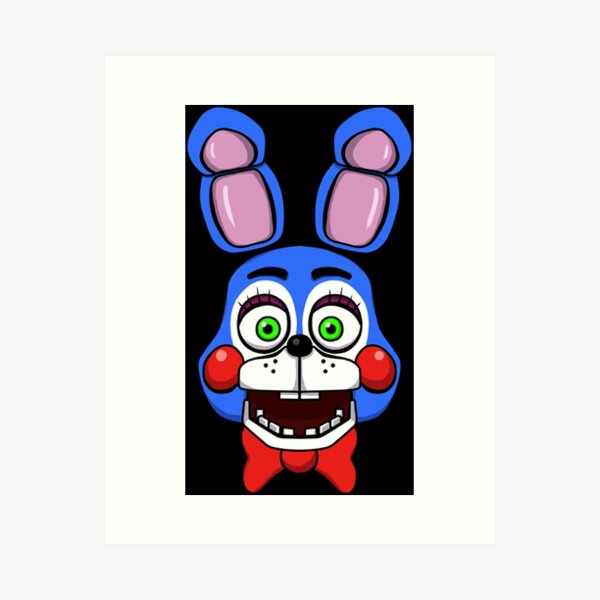 FNAF Bonnie Plushie Art Board Print for Sale by NasheedsCorner