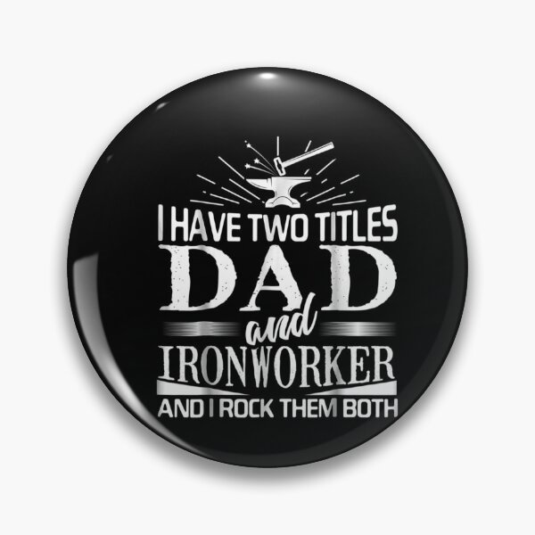 Item preview, Mens I Have 2 Titles Dad And Ironworker Tshirt designed and sold by vodanhdvh.