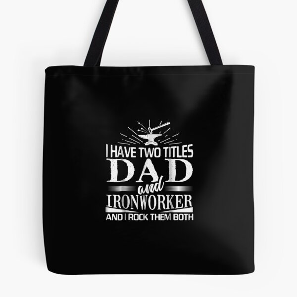 Item preview, Mens I Have 2 Titles Dad And Ironworker Tshirt designed and sold by vodanhdvh.