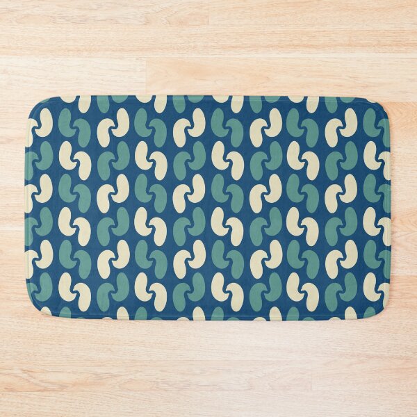 Item preview, Abstract retro blue pattern designed and sold by TheLemonBox.