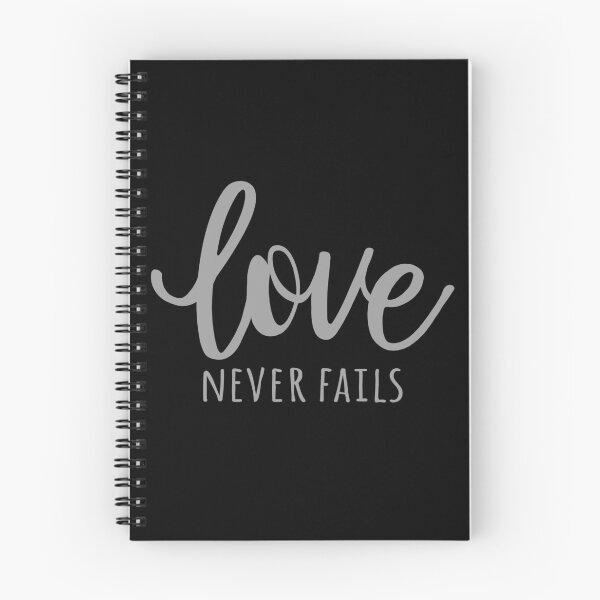 Item preview, Love Never Fails - Grey designed and sold by amazingjoy.