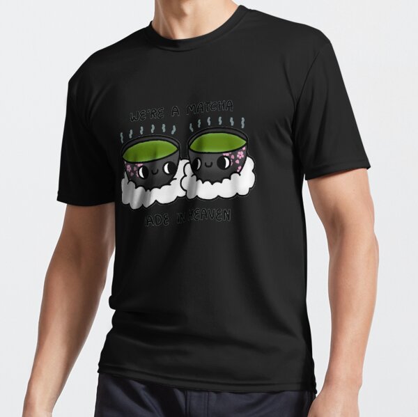 Matcha Made in Heaven Cartoon Pun Essential T-Shirt for Sale by 14Smith15