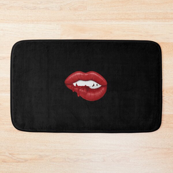 Item preview, Bloody biting lips for Halloween designed and sold by Hartsygarden.