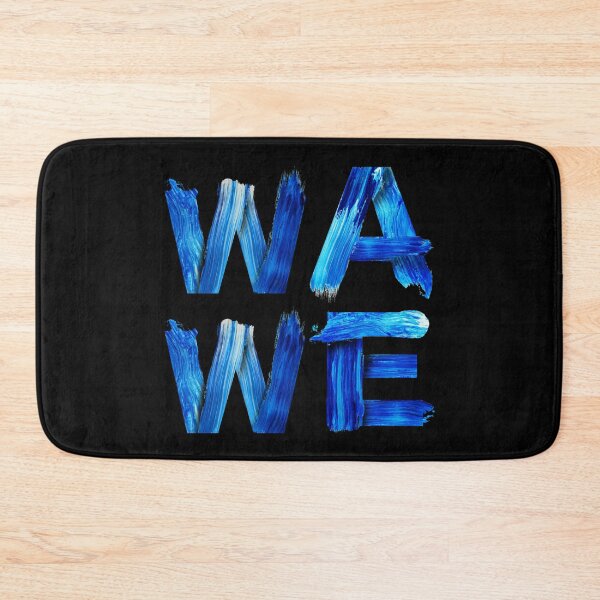 Item preview, Wave Nautical Water Letters Surfers Gift for Divers Sea Lovers Ocean Lovers designed and sold by Nathalie Aynié.