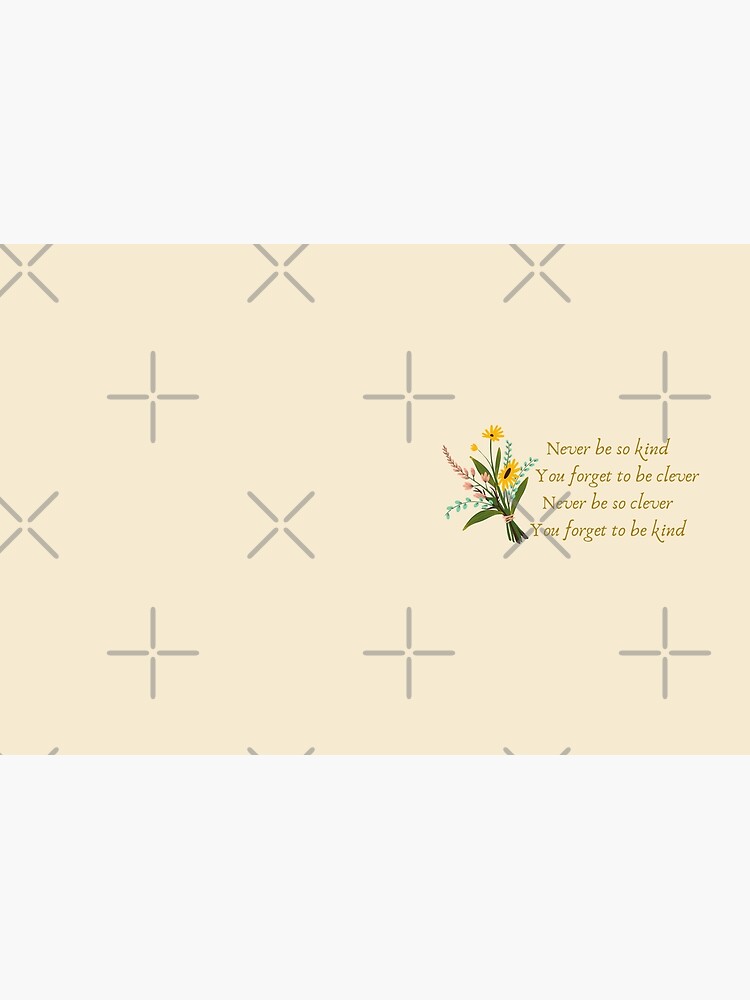 Thumbnail 3 of 3, Hardcover Journal, Clever and Kind | Marjorie designed and sold by BloompodDesigns.