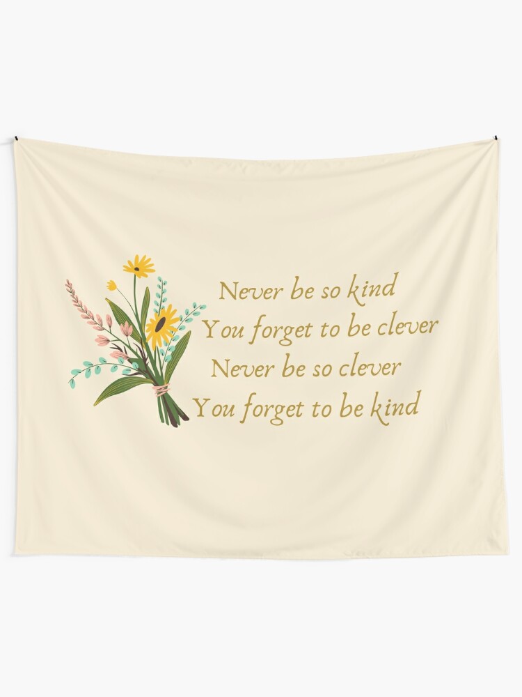 Disover Clever and Kind | Marjorie | Tapestry