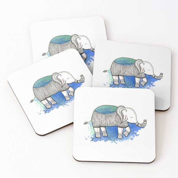 Item preview, Elegant elephant designed and sold by Andyavocadoart.