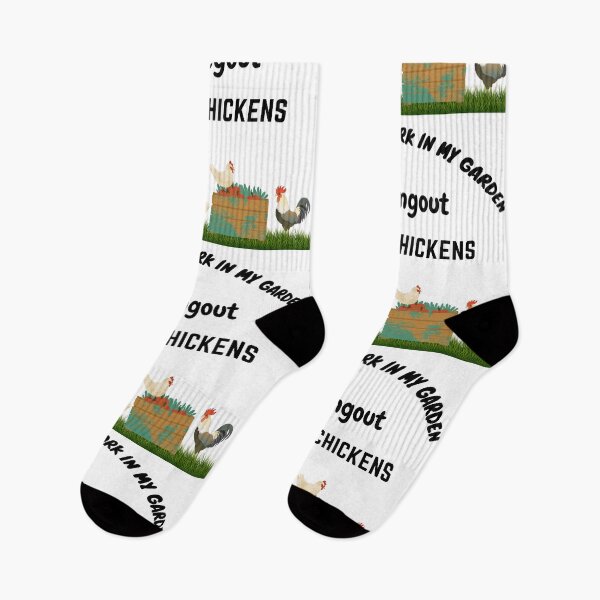 Item preview, I Just Want To Work In My Garden And Hangout With My Chickens  designed and sold by leonmarket.