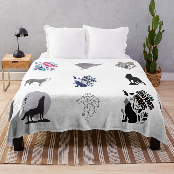Item preview, Just a girl who loves wolves designed and sold by Arinom.