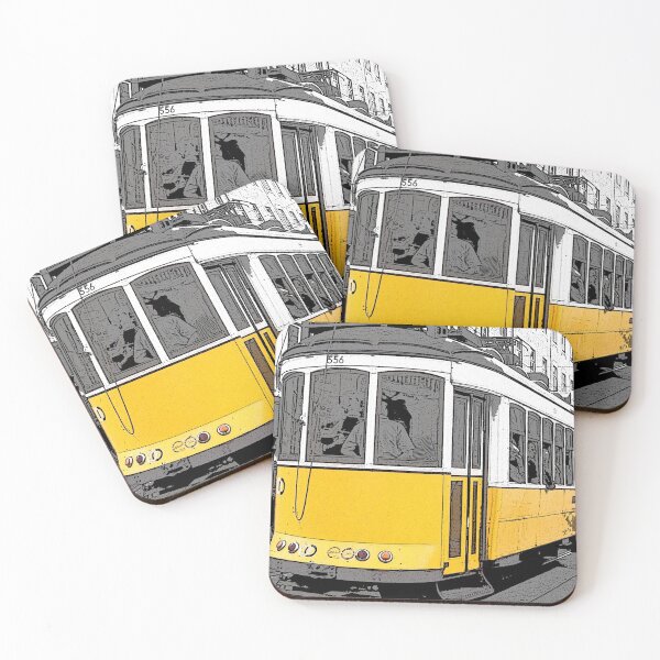 Item preview, A popart style tram designed and sold by photofiend8.