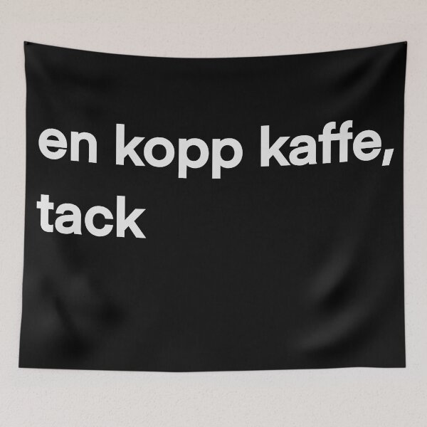 Item preview, en kopp kaffe, tack designed and sold by eden1472.