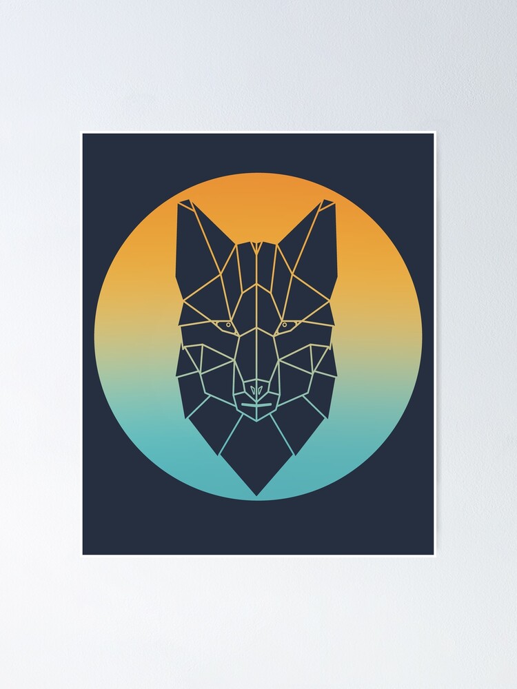 Thumbnail 1 of 3, Poster, Cute Fox designed and sold by RaohKtr.
