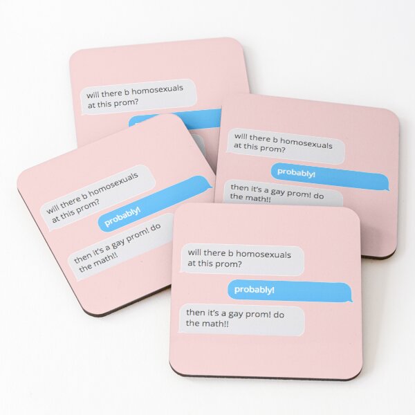 Item preview, Prom The Musical Homosexual Gay Text designed and sold by hypocratees.