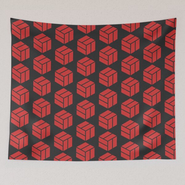 Item preview, Caja hexagonal roja designed and sold by Sarvgya Verma.