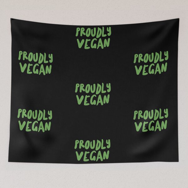 Item preview, Proudly Vegan Veganuary  designed and sold by FitFabFunny.