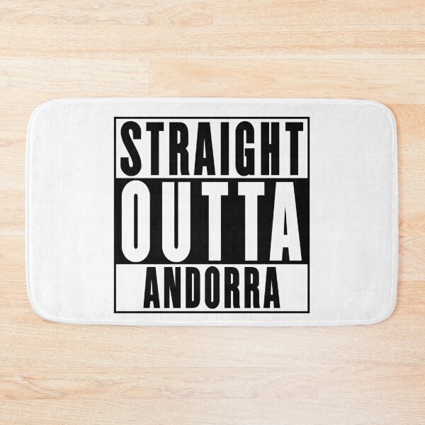 Item preview, Straight Outta Andorra designed and sold by RandomStuffShop.