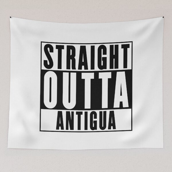 Item preview, Straight Outta Antigua designed and sold by RandomStuffShop.
