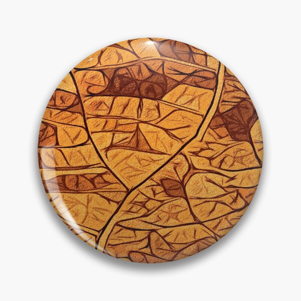 Item preview, Simplistic leaf structure pattern - copper designed and sold by SulkaCreative.