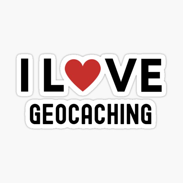 Item preview, I love Geocaching designed and sold by Happy-PrintZ.