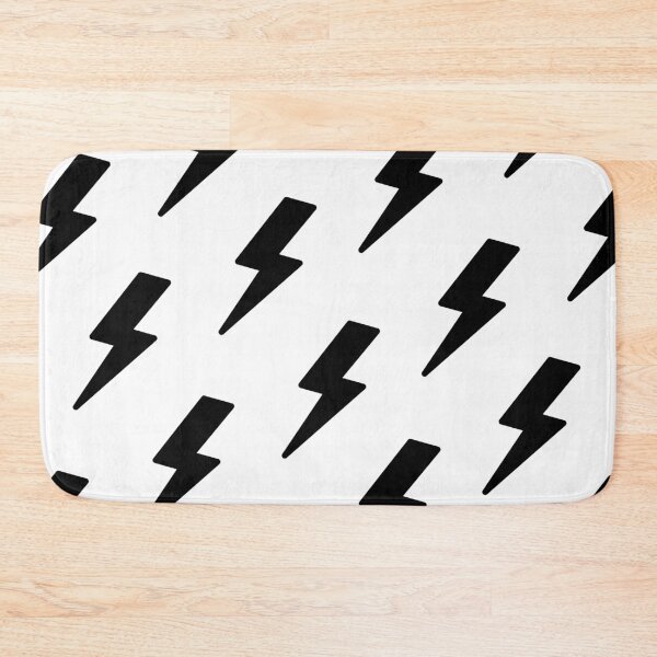 Item preview, Black Lightning Bolt Pattern designed and sold by Tomward23.