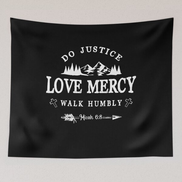 Item preview, Do Justice Love Mercy Walk Humbly Micah 6:8 - Christian Gift designed and sold by Dressed For  Duty.