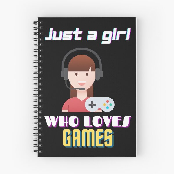 Item preview, Just A Girl Who Loves Games Gifts for Girls designed and sold by Aesthynova.