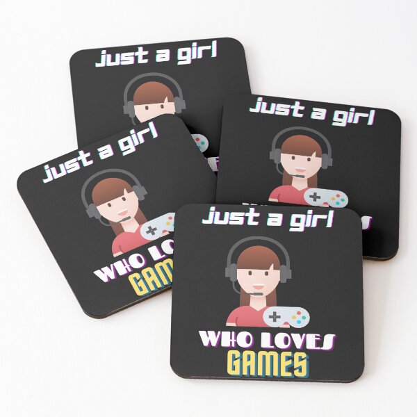 Item preview, Just A Girl Who Loves Games Gifts for Girls designed and sold by Aesthynova.